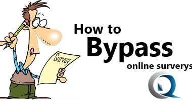 bypass online surveys