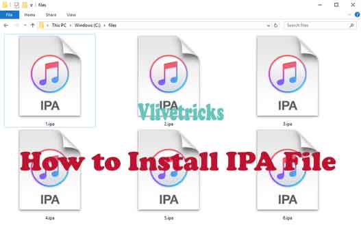 how to extract ipa files from iphone