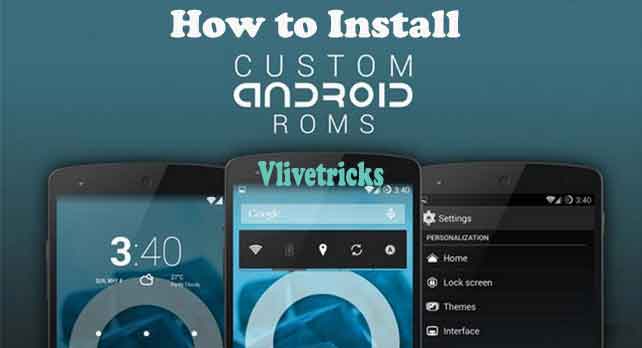 install custom rom on android without root