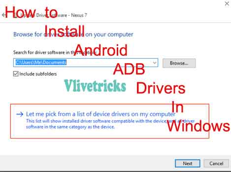 install android adb drivers