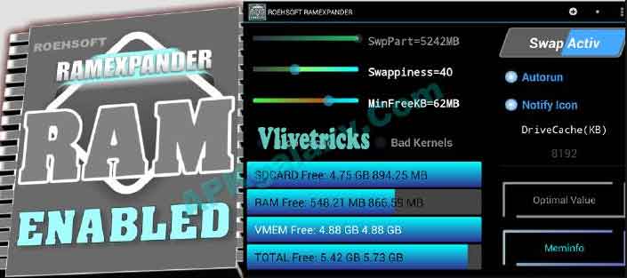 ram expander apk cracked license