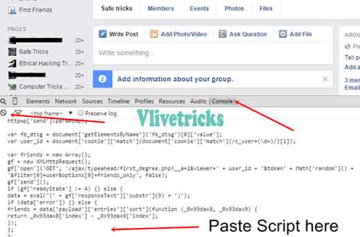 facebook-script