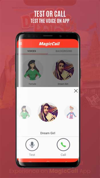 magiccall-test-voice