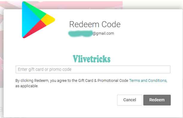 free google play redeem code