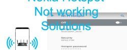 nokia mobile hotspot not working solutions