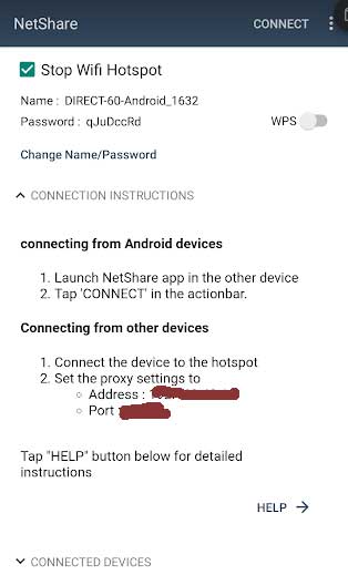netshare connect instructions