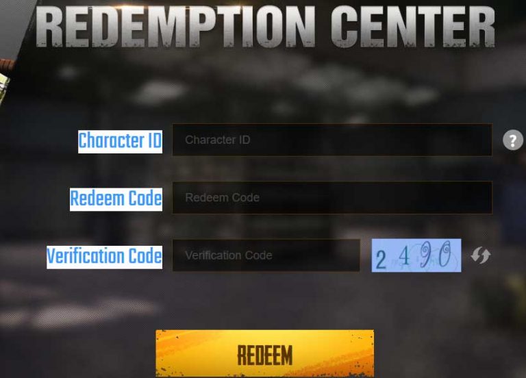 Redeem pubg коды