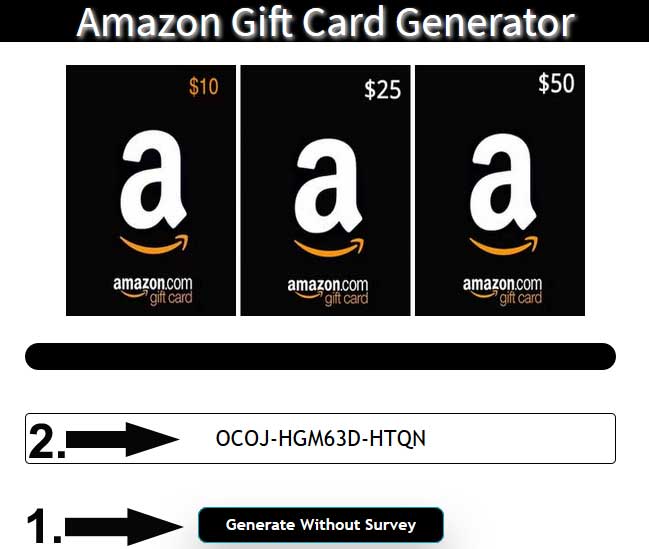 Amazon Gift Card Generator 2021 Free Amazon Code No Human Verification Vlivetricks