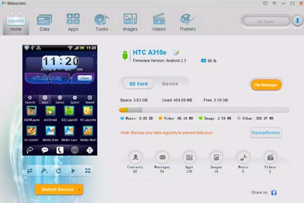 Moborobo android backup for pc