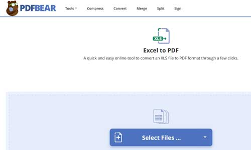 excel to pdf