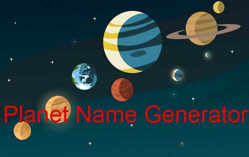 real planet name ideas