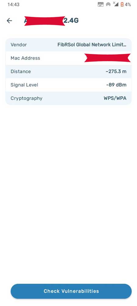 check vulnerabilities from wps wpa tester