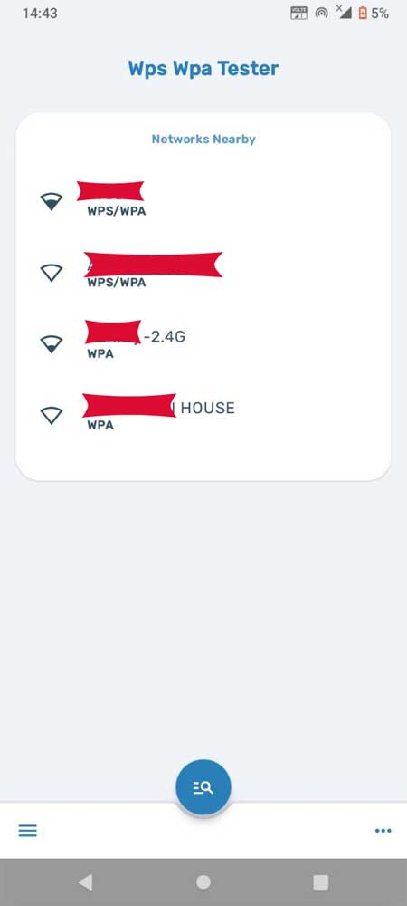 wps wpa tester android wifi networks scan